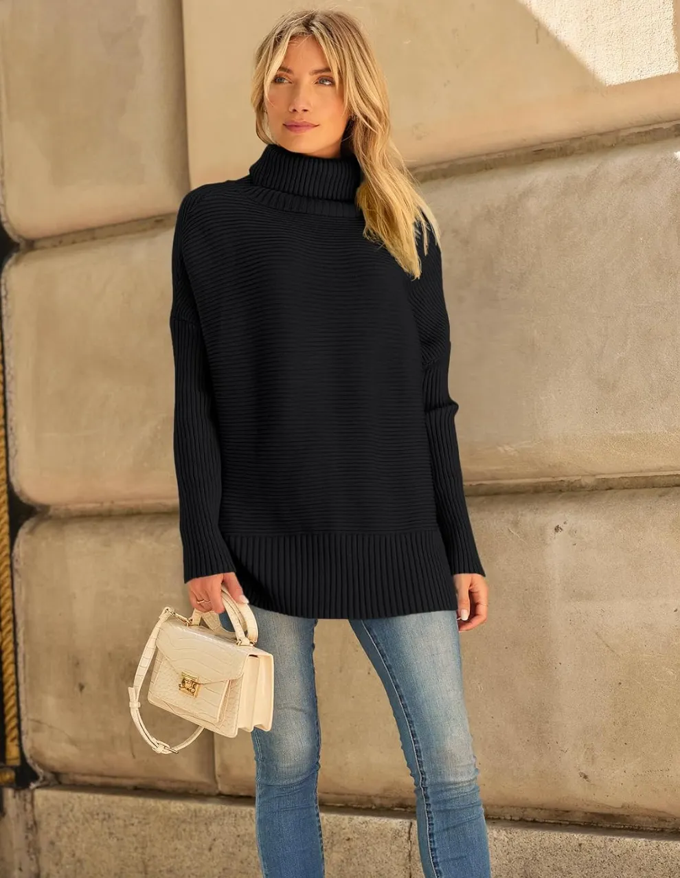 Oversized Turtleneck Sweaters